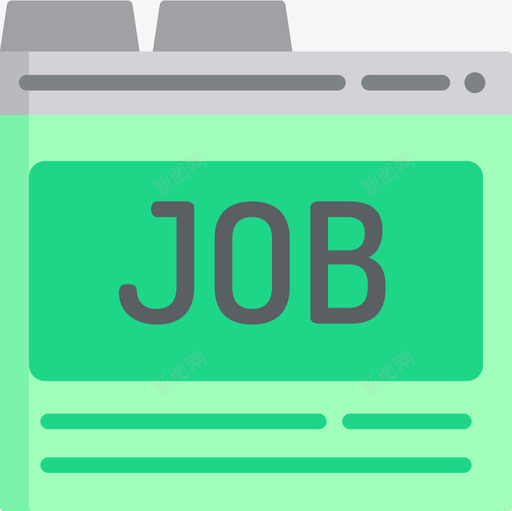 Job人力资源55平级图标svg_新图网 https://ixintu.com Job 人力资源 平级