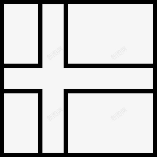 芬兰国旗国家世界图标svg_新图网 https://ixintu.com 世界 国家 国旗 方形 简体 芬兰