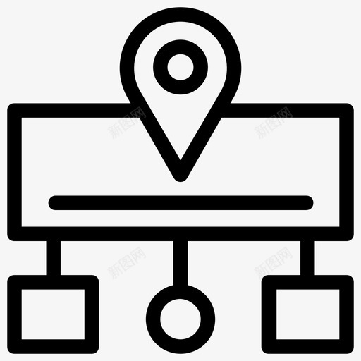 位置位置标记位置指针图标svg_新图网 https://ixintu.com ab 位置 图标 地图 定位器 指针 旅程 标记 测试 用户 线图