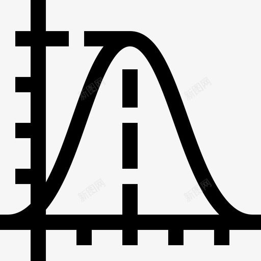 抛物线物理11线性图标svg_新图网 https://ixintu.com 抛物线 物理11 线性