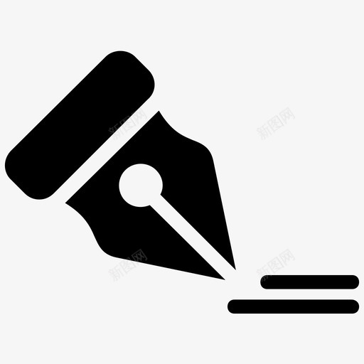 签名协议投票签名图标svg_新图网 https://ixintu.com 协议 投票签名 政治符号图标 签名