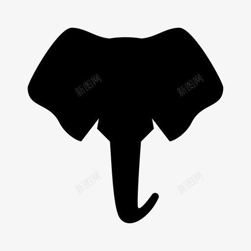 野生大象保护svg_新图网 https://ixintu.com 野生大象保护