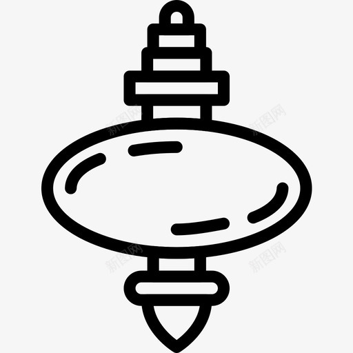 圣诞舞会假日39直线型图标svg_新图网 https://ixintu.com 假日 圣诞 直线 线型 舞会