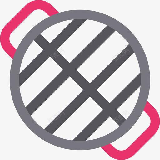 烤架烧烤33线性颜色图标svg_新图网 https://ixintu.com 烤架 烧烤 线性 颜色