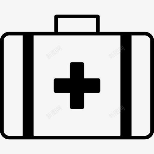 医药箱图标png_新图网 https://ixintu.com 交叉 几包 包 医疗情况 医药箱 急救包 急救药箱