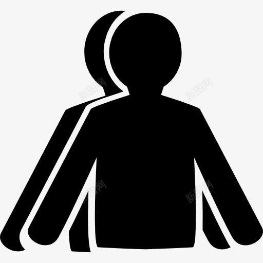 双子座的符号图标png_新图网 https://ixintu.com 双子座生肖包 双胞胎 标志 生肖 男 符号