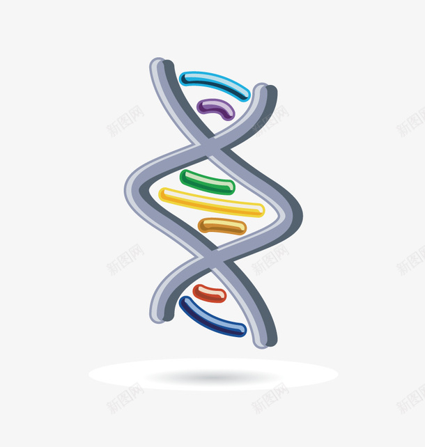遗传信息矢量图ai免抠素材_新图网 https://ixintu.com 医疗 高清 矢量图