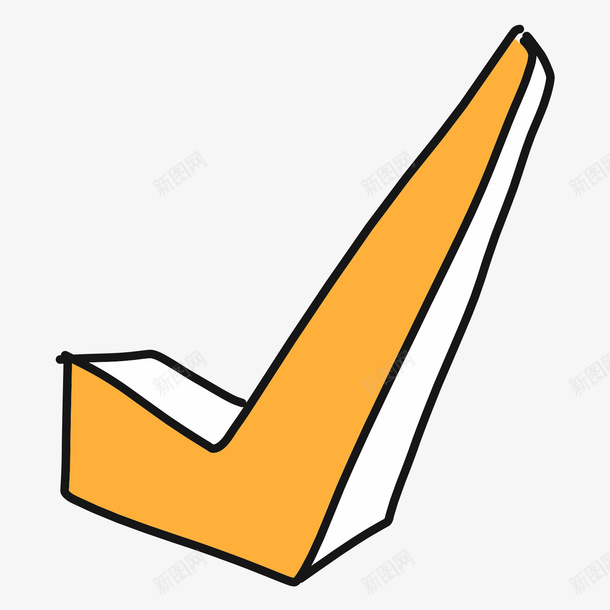 对号psd免抠素材_新图网 https://ixintu.com 对号 工具 扁平化 素材