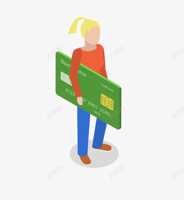 卡通金融人物png免抠素材_新图网 https://ixintu.com 人物 卡通 装饰图案 金融