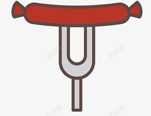 烧烤的香肠psd免抠素材_新图网 https://ixintu.com 烧烤 矢量免费素材 美味 食物素材 香肠