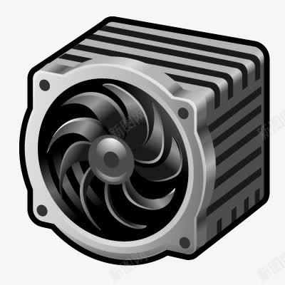 CPU风扇脑卒中png免抠素材_新图网 https://ixintu.com CPU Cpu fan 风扇