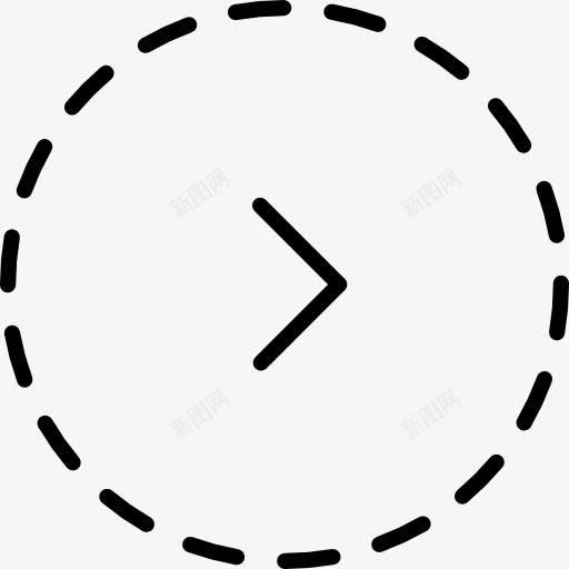 下一图标png_新图网 https://ixintu.com 多媒体选项 按钮 箭下 跳过