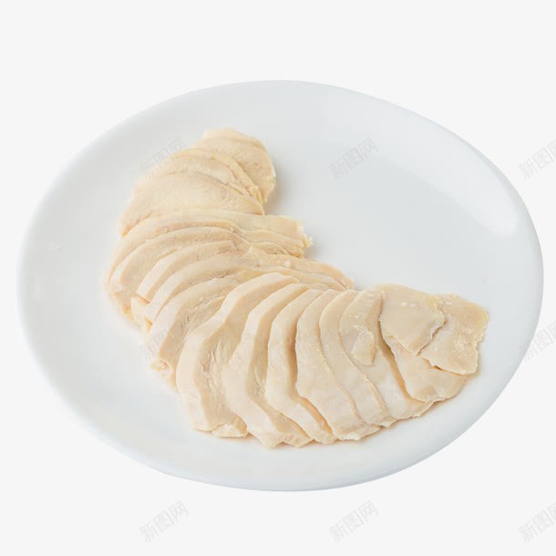蒸鸡胸切片png免抠素材_新图网 https://ixintu.com 产品实物 美食 蒸鸡胸切片 鸡肉