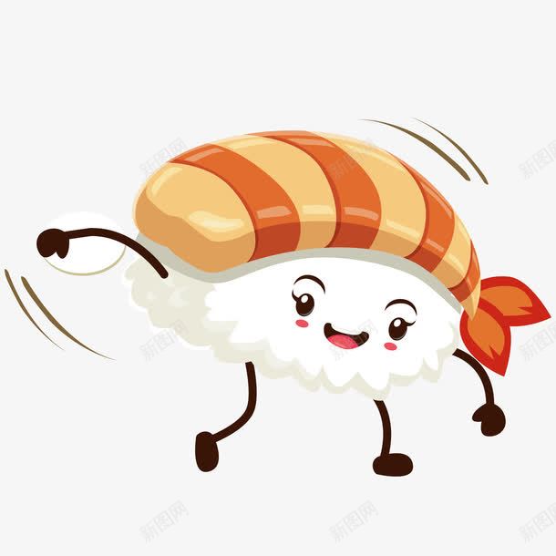 可爱饭团子矢量图ai免抠素材_新图网 https://ixintu.com 卡通 可爱 矢量图 表情 饭团子