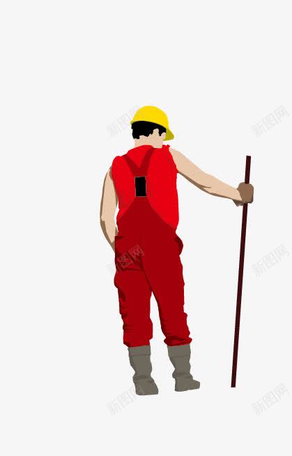 建筑工人png免抠素材_新图网 https://ixintu.com 卡通 工人 工具 建筑 施工