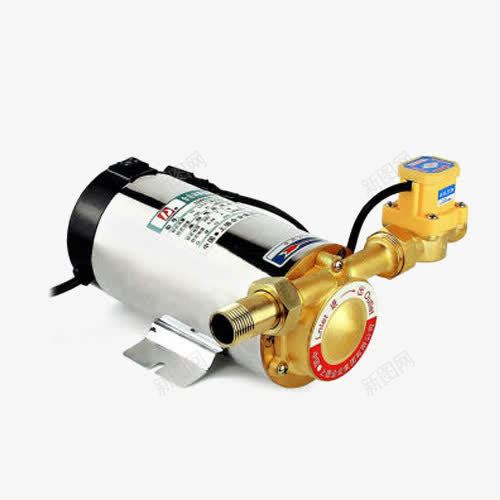 太阳能燃气热水器增压泵png免抠素材_新图网 https://ixintu.com 产品实物 加压泵 小型水泵 泵