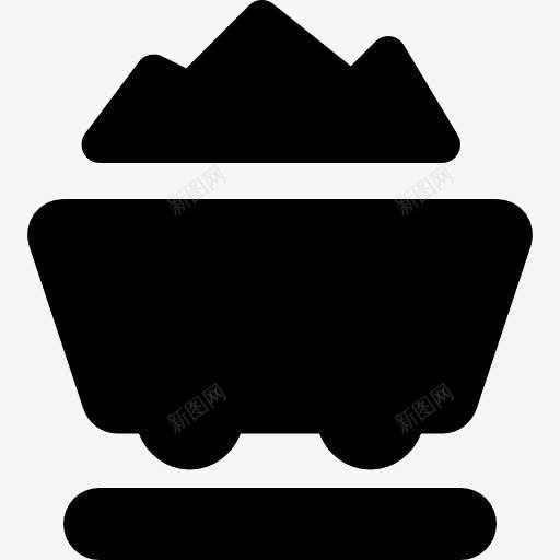 车图标png_新图网 https://ixintu.com 工业 矿 车 运输业