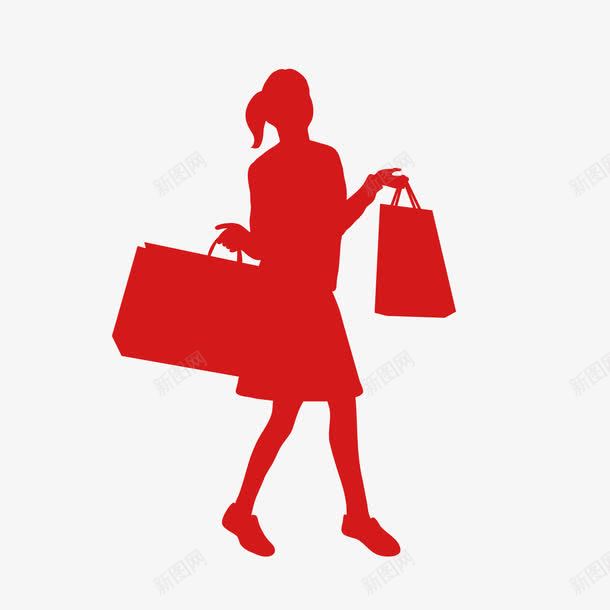 卡通小人图标女人剪影png免抠素材_新图网 https://ixintu.com 人物剪影 人物图标 卡通小人剪影 女人剪影图标 手绘人物 手绘人物素材 手绘女人剪影