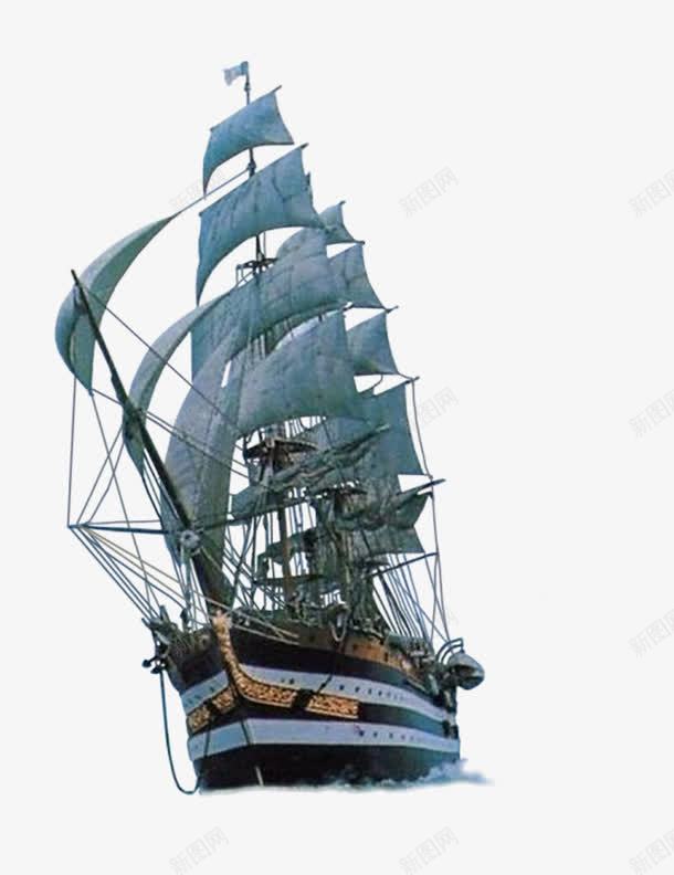 手绘船png免抠素材_新图网 https://ixintu.com 图案 手绘船 插画 海洋