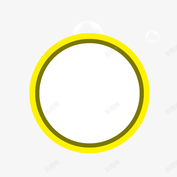 圆圈图案psd免抠素材_新图网 https://ixintu.com 图案 圆圈 春季素材