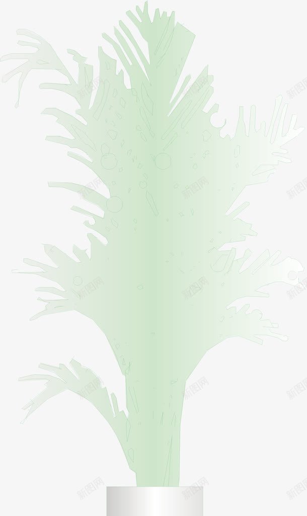 绿色芭蕉叶装饰水彩画png免抠素材_新图网 https://ixintu.com 绿色 绿色矢量 芭蕉叶 装饰 装饰矢量