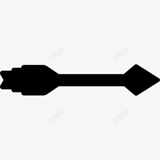 箭头图标png_新图网 https://ixintu.com 奥运会 射箭 弓 武器 箭 运动