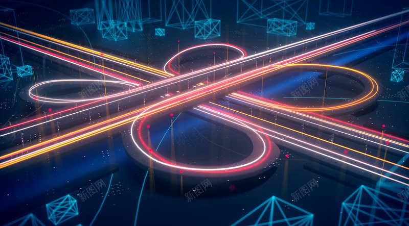道路未来科技jpg设计背景_新图网 https://ixintu.com 办公 商务 商务感 未来 未来感 科技 科技感