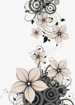 手绘创意花卉时尚海报素材