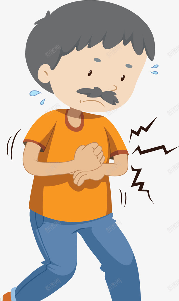 手臂受伤的一个人矢量图ai免抠素材_新图网 https://ixintu.com 受伤 受伤的人 手臂受伤 手臂骨折 矢量png 骨折 矢量图