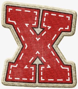 卡通字母Xpng免抠素材_新图网 https://ixintu.com x 卡通 字母