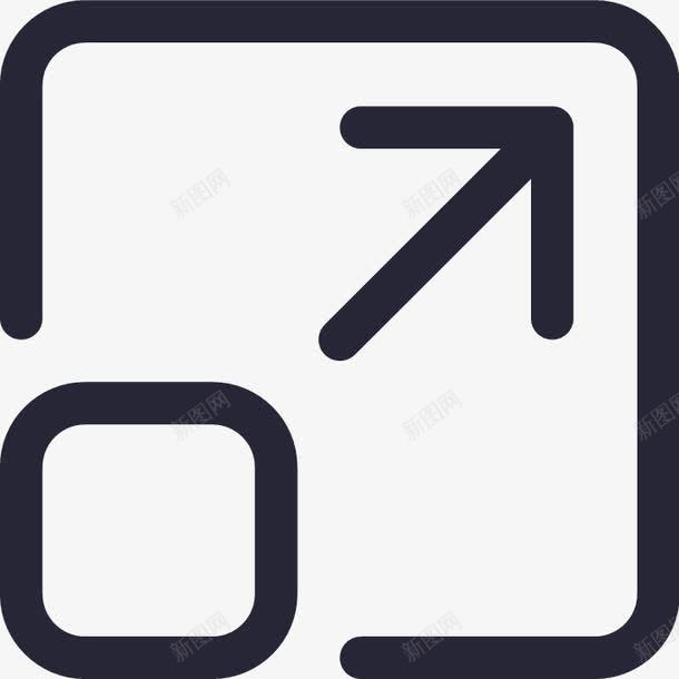 窗口放大png免抠素材_新图网 https://ixintu.com 窗口放大