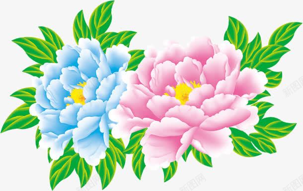 彩色卡通唯美花朵装饰可爱png免抠素材_新图网 https://ixintu.com 卡通 可爱 彩色 花朵 装饰