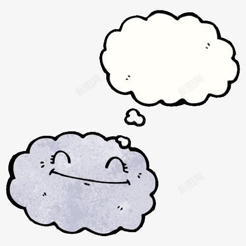 手绘微笑的云朵简笔画png免抠素材_新图网 https://ixintu.com 云 云朵 云简笔画 微笑云 手绘 手绘画 祥云 简笔画