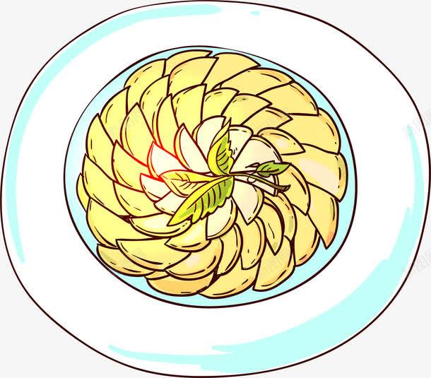 苹果片png免抠素材_新图网 https://ixintu.com 卡通 手绘 简笔画 苹果