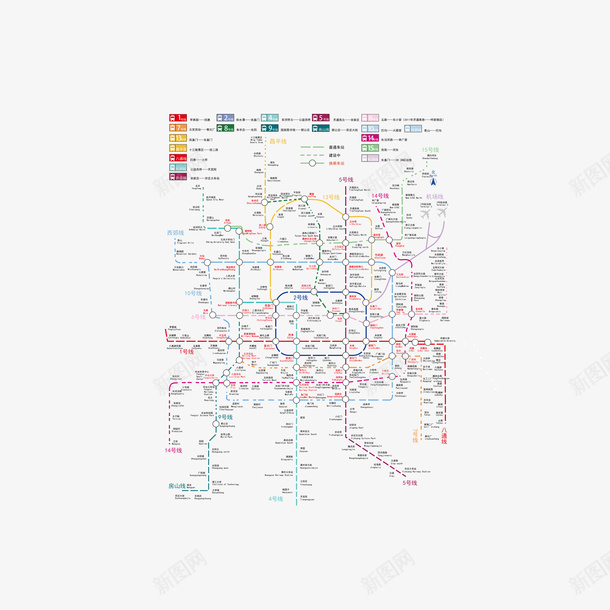 地铁路线图矢量图eps免抠素材_新图网 https://ixintu.com 北京地铁线路图 地铁 地铁线路图 地铁路线图 线路图 路线图 矢量图