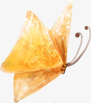 手绘黄色水彩蝴蝶png免抠素材_新图网 https://ixintu.com 水彩 蝴蝶 设计 黄色