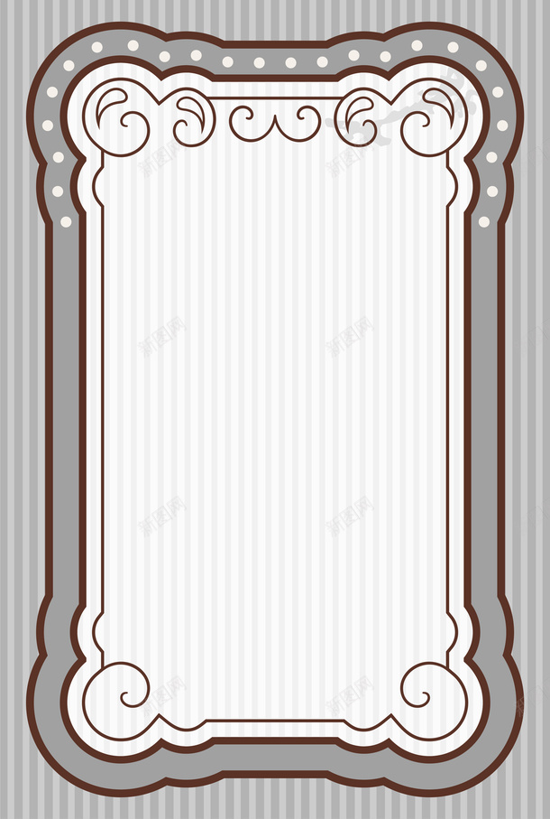 灰色简约画框边框纹理png免抠素材_新图网 https://ixintu.com 免抠PNG 灰色 画框 简约 边框纹理