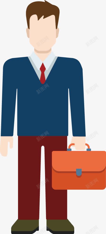 商业人物矢量图ai免抠素材_新图网 https://ixintu.com 宸綔浜虹墿 浼佷笟浜虹墿 鍟嗕笟浜虹墿 鍟嗗姟浜虹墿 鐧介 矢量图