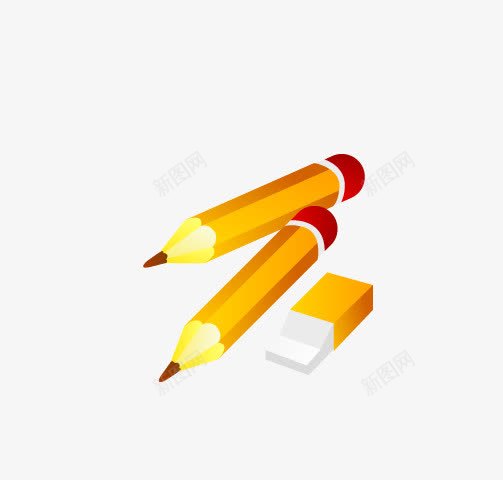 卡通学习工具铅笔png免抠素材_新图网 https://ixintu.com 卡通 卡通学习 学习 学习工具 工具 笔 金色 铅笔