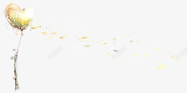 卡通手绘爱心树png免抠素材_新图网 https://ixintu.com 卡通手绘爱心树 卡通树 绿色清新树