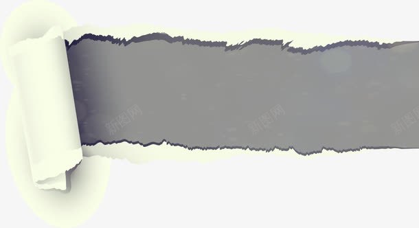撕纸效果png免抠素材_新图网 https://ixintu.com 手绘效果 撕纸效果 破裂的效果