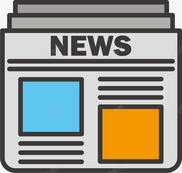 正方形报纸矢量图eps免抠素材_新图网 https://ixintu.com 复古 复古报纸 复古旧报纸 报纸 旧报纸 正方形 破旧报纸 矢量图