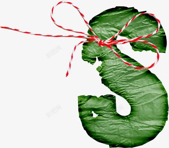 绿色英文海报S字体png免抠素材_新图网 https://ixintu.com 字体 海报 绿色 英文 设计