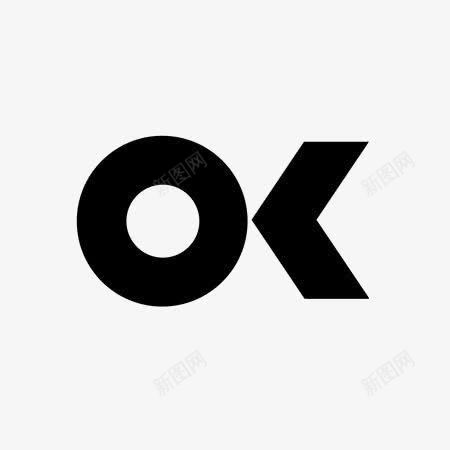 OK英文字体图标png_新图网 https://ixintu.com OK 创意英文字体 简约英文字体