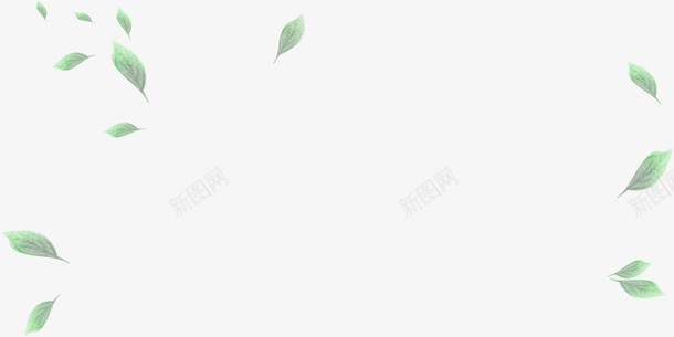 绿色卡通梦幻艺术树叶png免抠素材_新图网 https://ixintu.com 卡通 树叶 梦幻 绿色 艺术