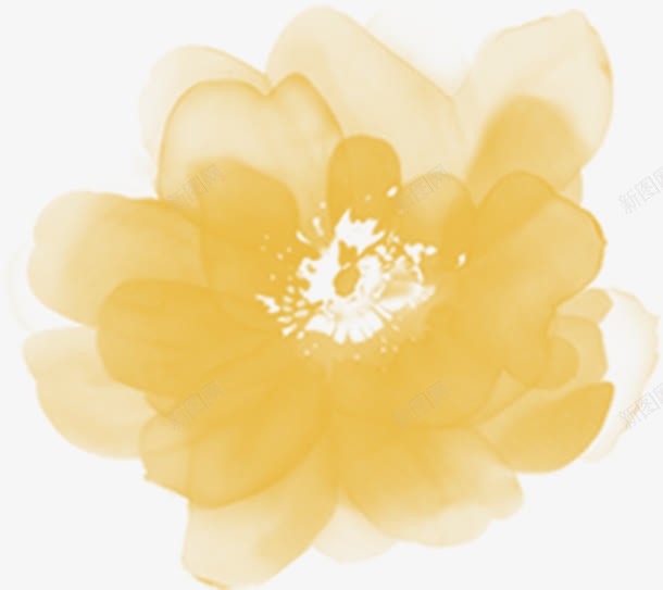 黄色梦幻花朵春天png免抠素材_新图网 https://ixintu.com 春天 梦幻 花朵 设计 黄色