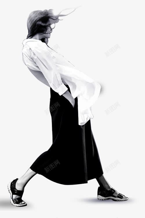 唯美飘逸淡定卡通png免抠素材_新图网 https://ixintu.com 卡通 飘逸