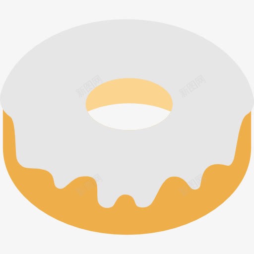 炸圈饼图标png_新图网 https://ixintu.com 炸圈饼 甜点心 糖 食品