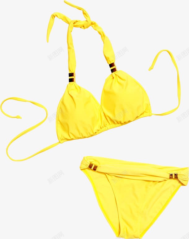 红色夏日海边比基尼png免抠素材_新图网 https://ixintu.com 夏日 海边 红色