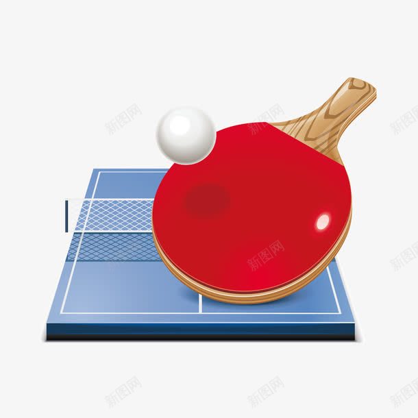 乒乓球标志png免抠素材_新图网 https://ixintu.com 乒乓球 运动
